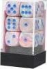 Festive® 16mm D6 Pop Art™/blue Dice Block™ (12 dice) - Image 5