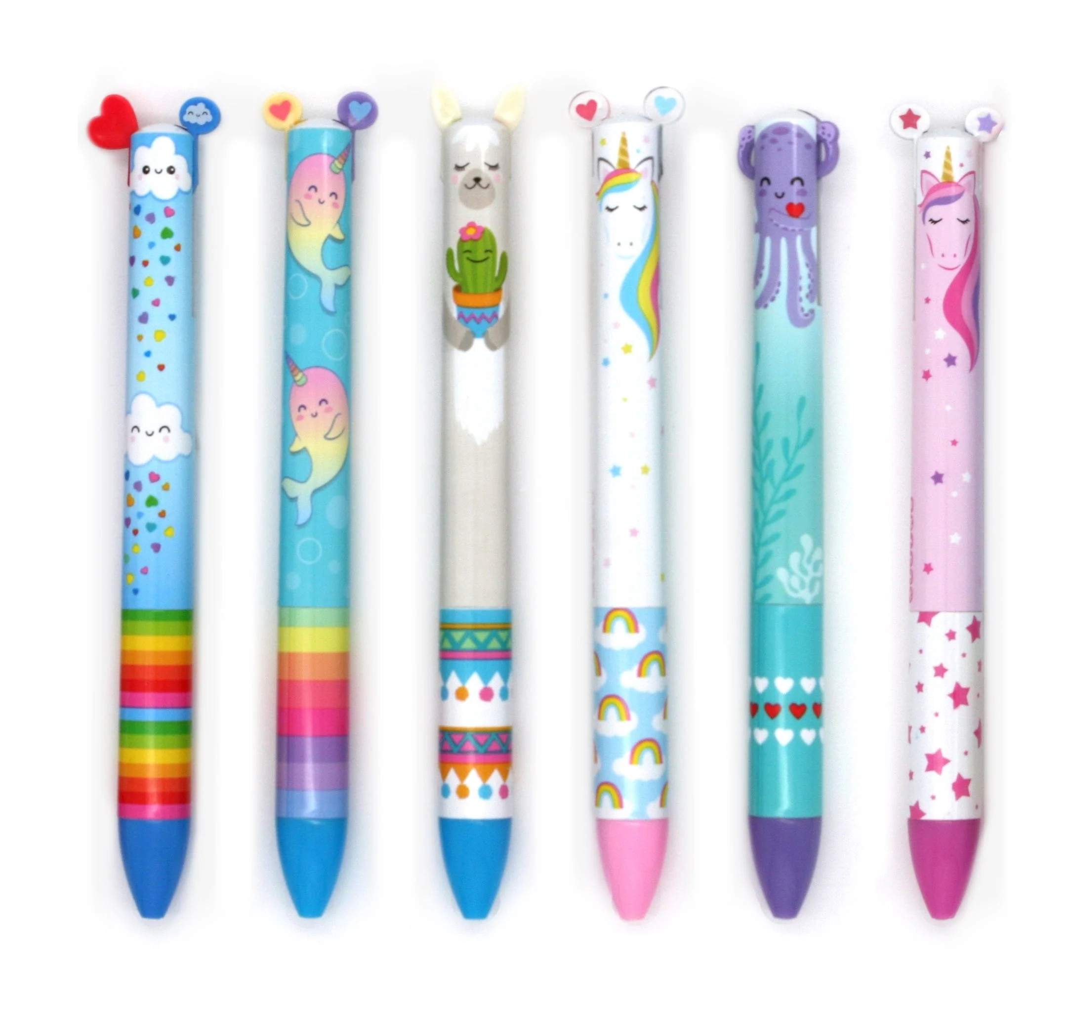 2 color click pens – magical