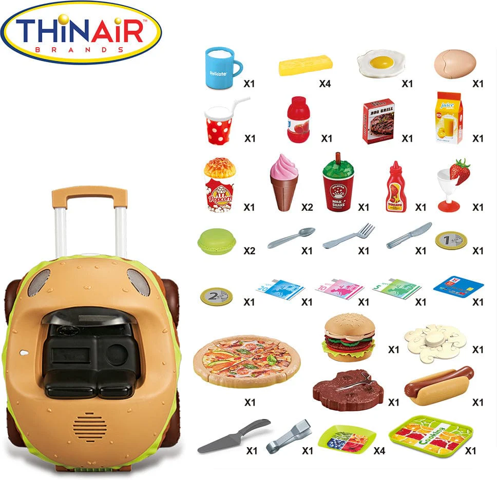 3 in 1 Burger Car Playset - Image 10