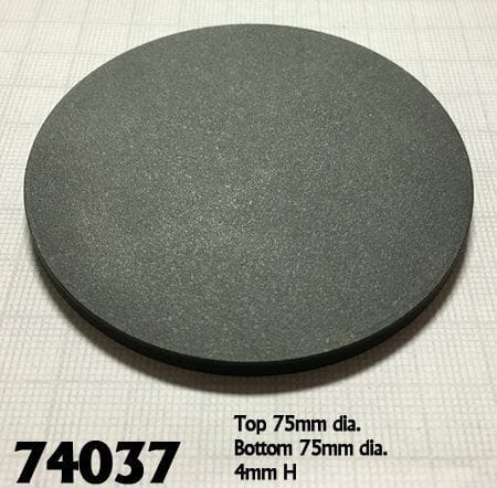 3 Inch Round Plastic gaming Bases (10)