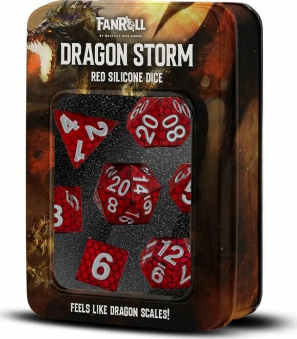 7-set Silicone: Dragon Storm: Red Dragon Scales - Image 2