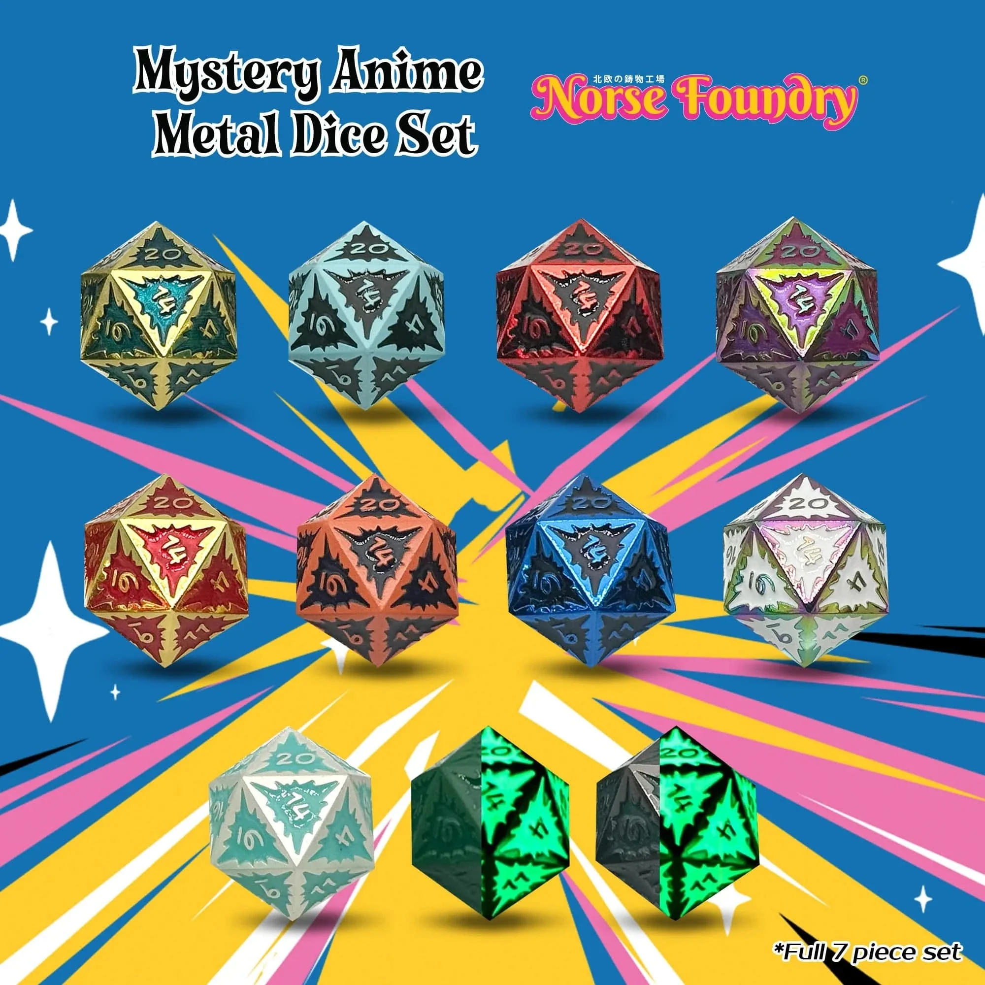 Anime Mystery Dice Set - Image 3