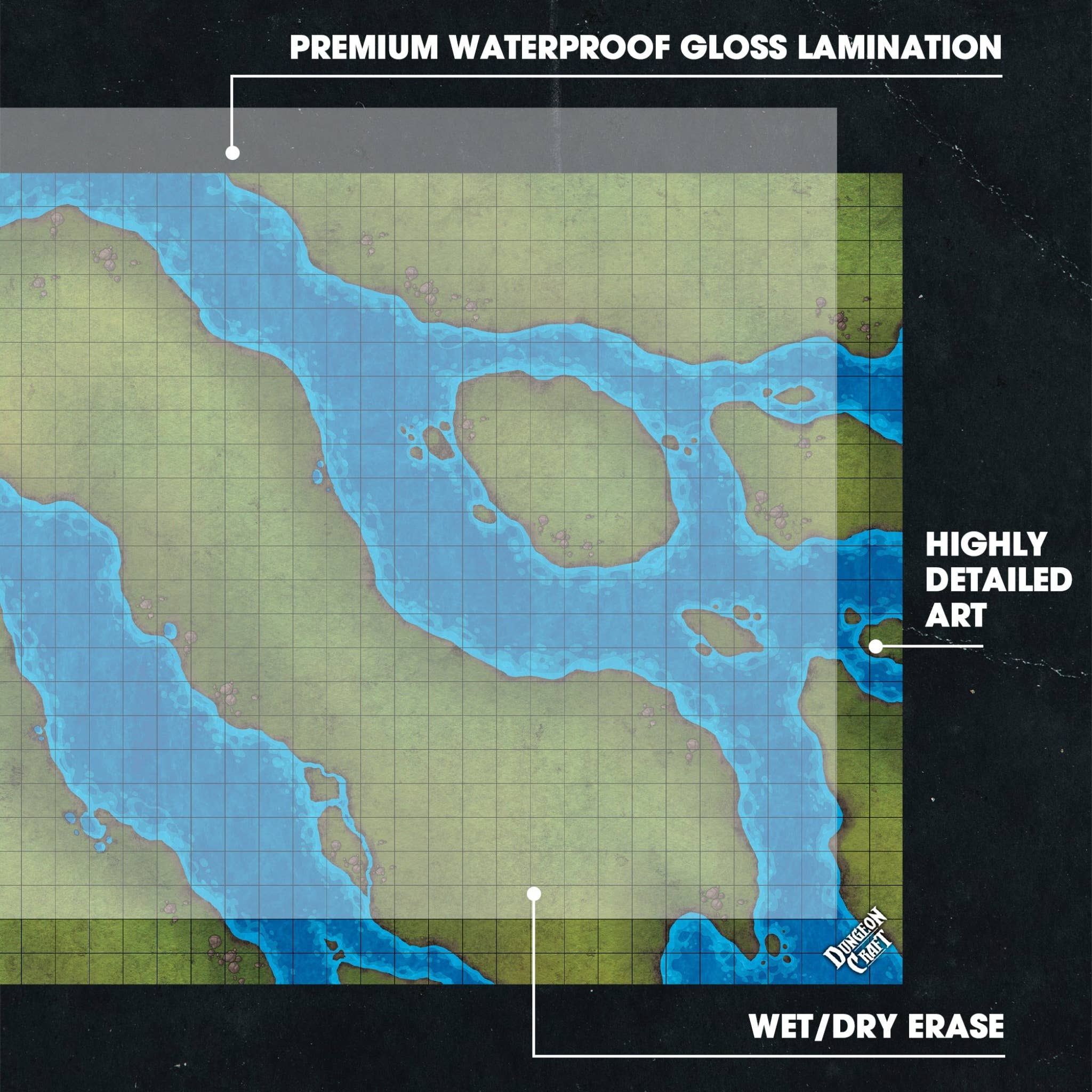 BattleMap: Grasslands battle map for DnD - Image 4