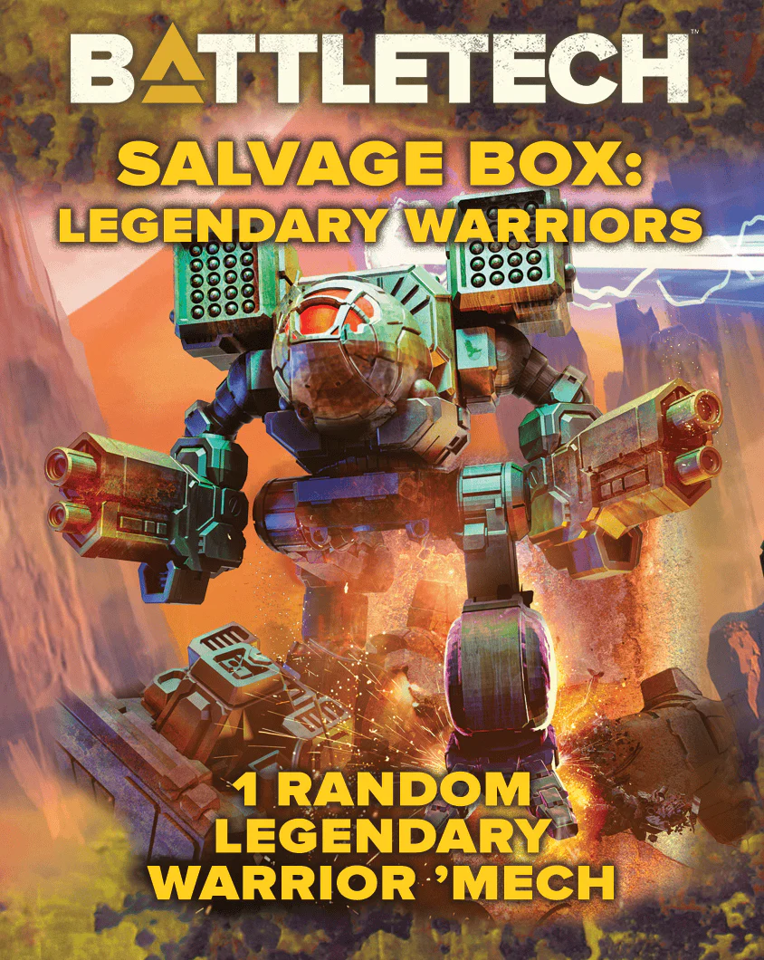 BattleTech Salvage Box Legendary Warriors