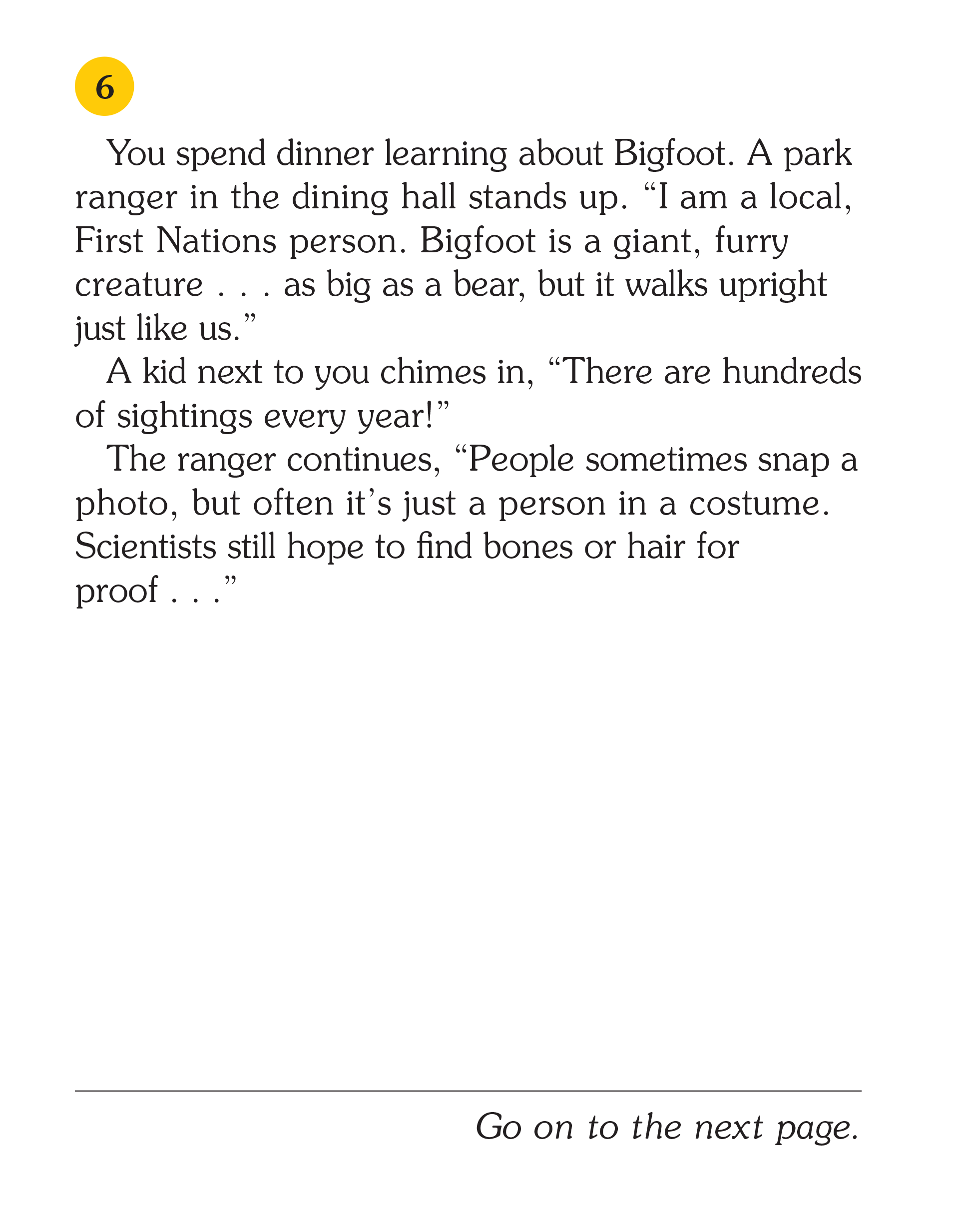 Big Bigfoot's Secret Vacation, Children's Book - Image 7