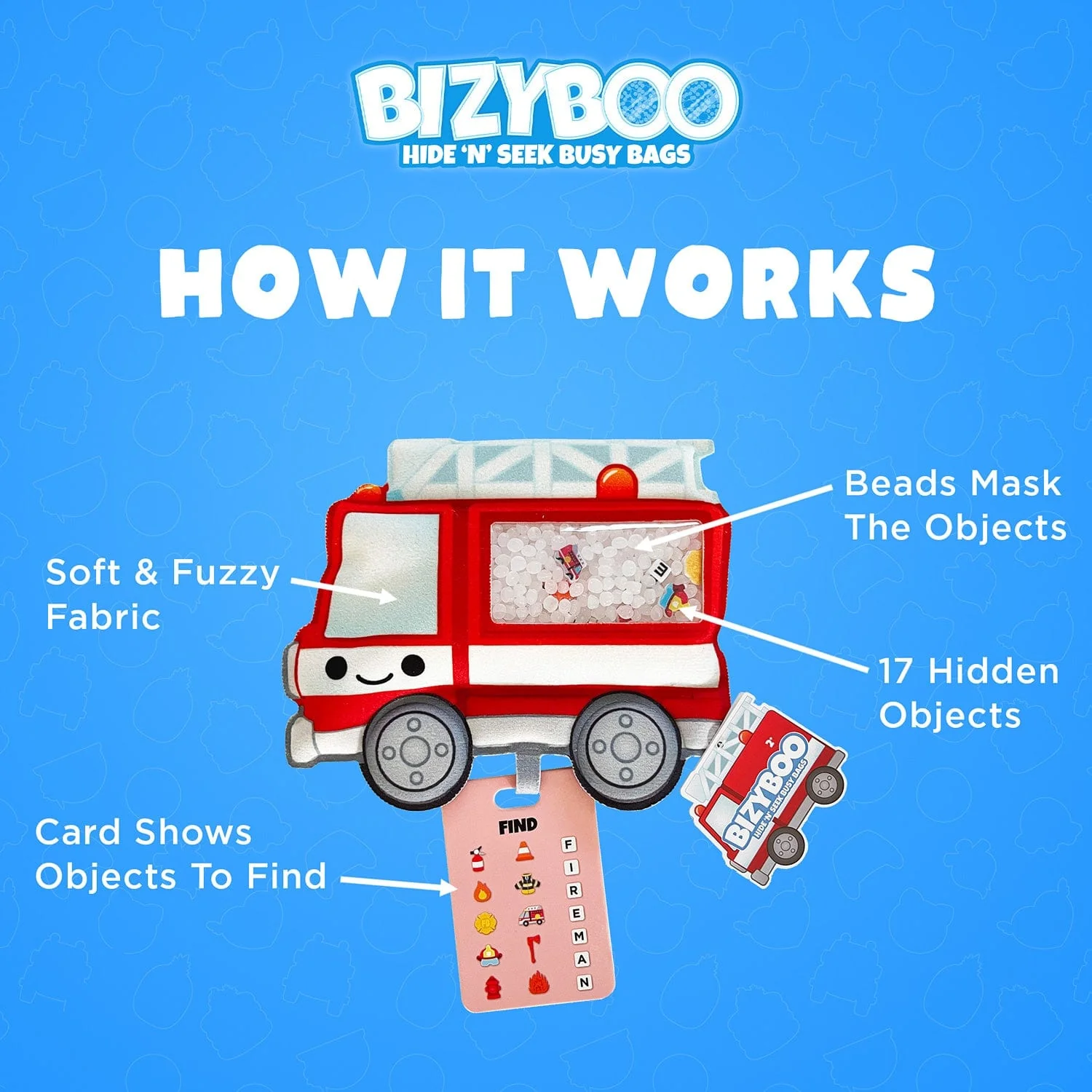 Bizyboo Hide N Seek Busy Bags