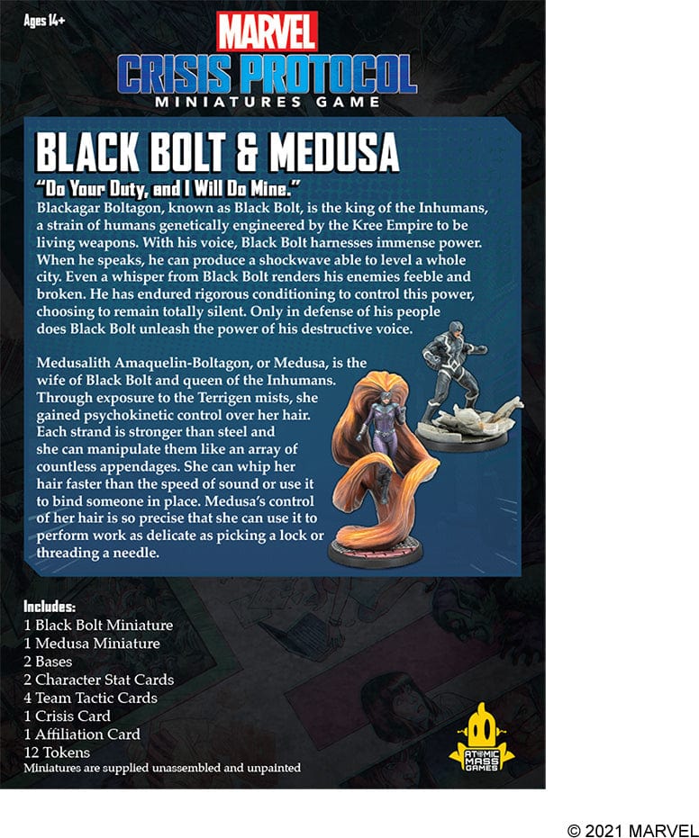 Marvel Crisis Protocol: Black Bolt and Medusa - Image 10