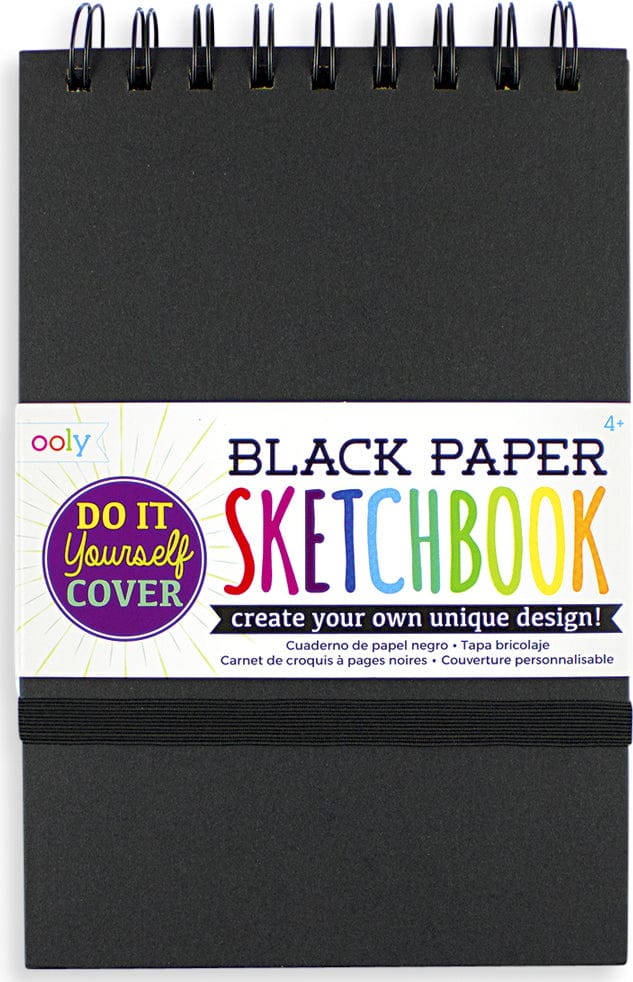Black Paper Sketchbook (5" x 7.5") - Image 2