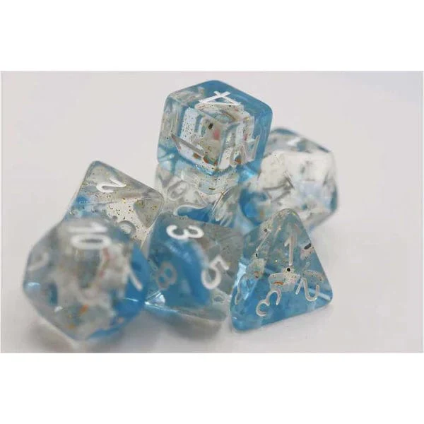 Blue Unicorn RPG 7  Dice Set
