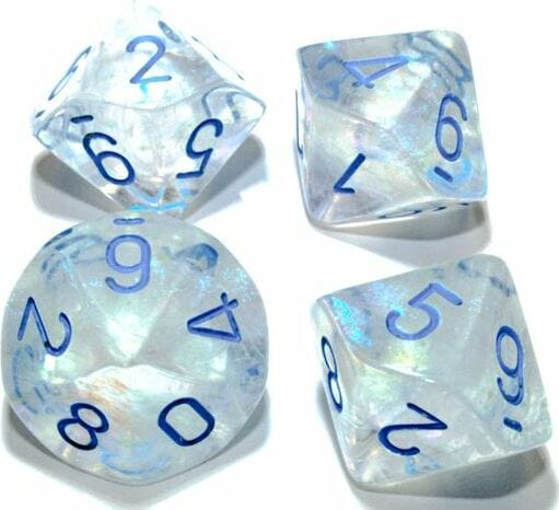 Borealis Icicle Light Blue d10 Set - Image 5
