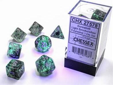 Borealis Light Smoke/silver Luminary Polyhedral 7-Die Set - Image 5