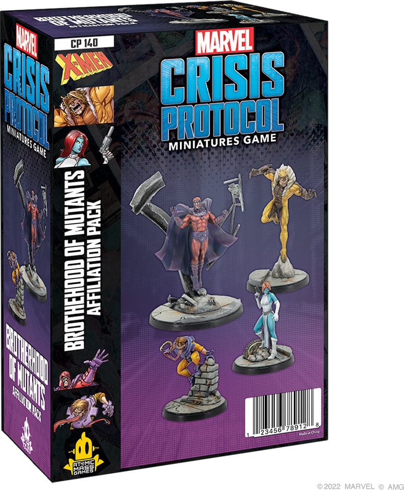 Marvel: Crisis Protocol - Brotherhood of Mutants Affiliation Pack