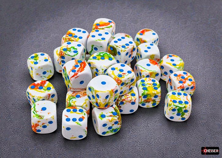 Brush Breezy/blue d6 Dice Block (36 Dice)