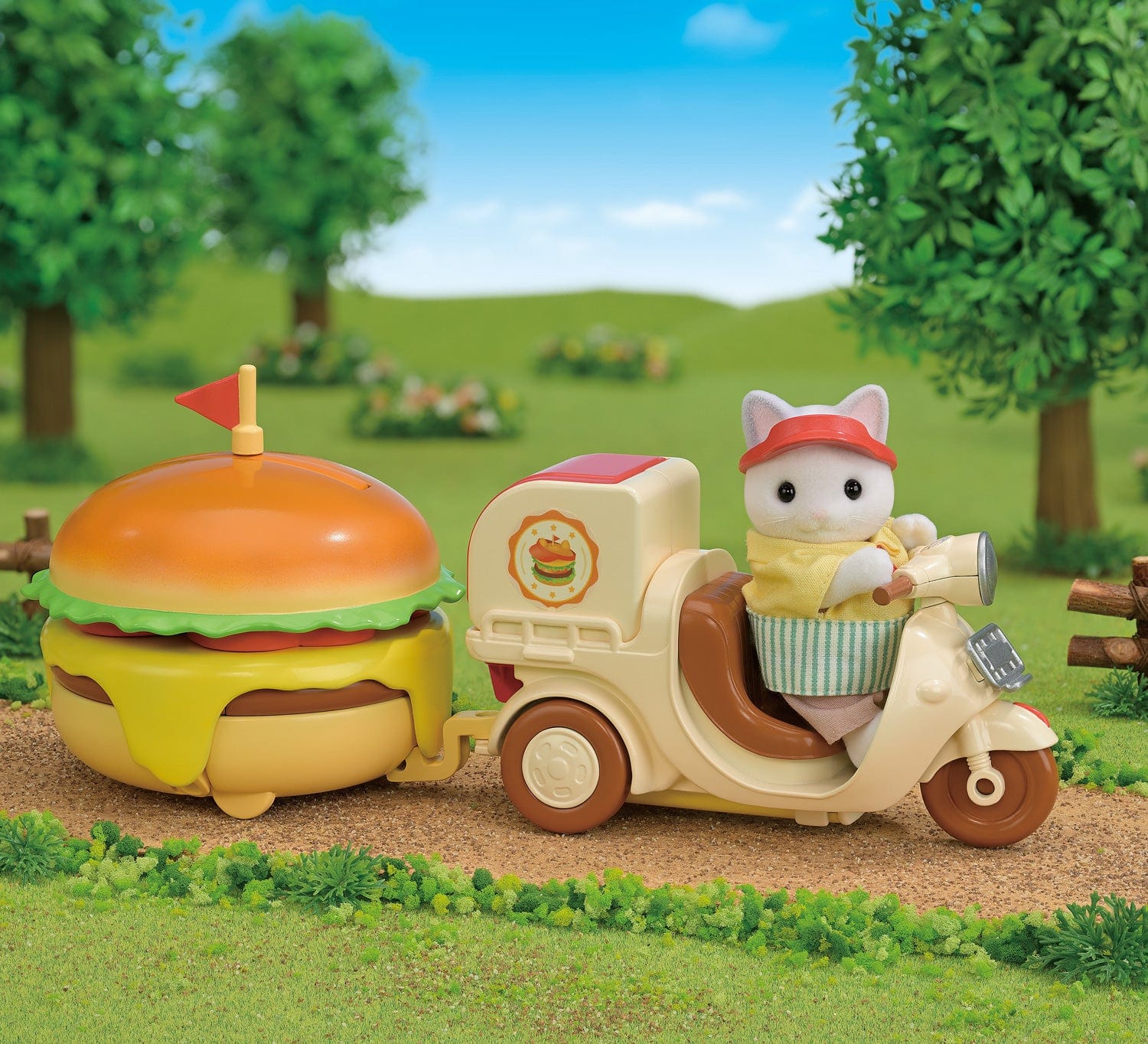 Calico Critters Hamburger Stand - Image 4
