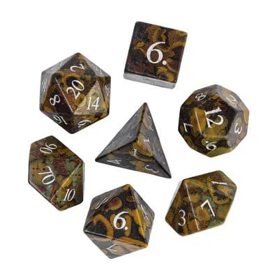 Camouflage - Gemstone Engraved with Silver