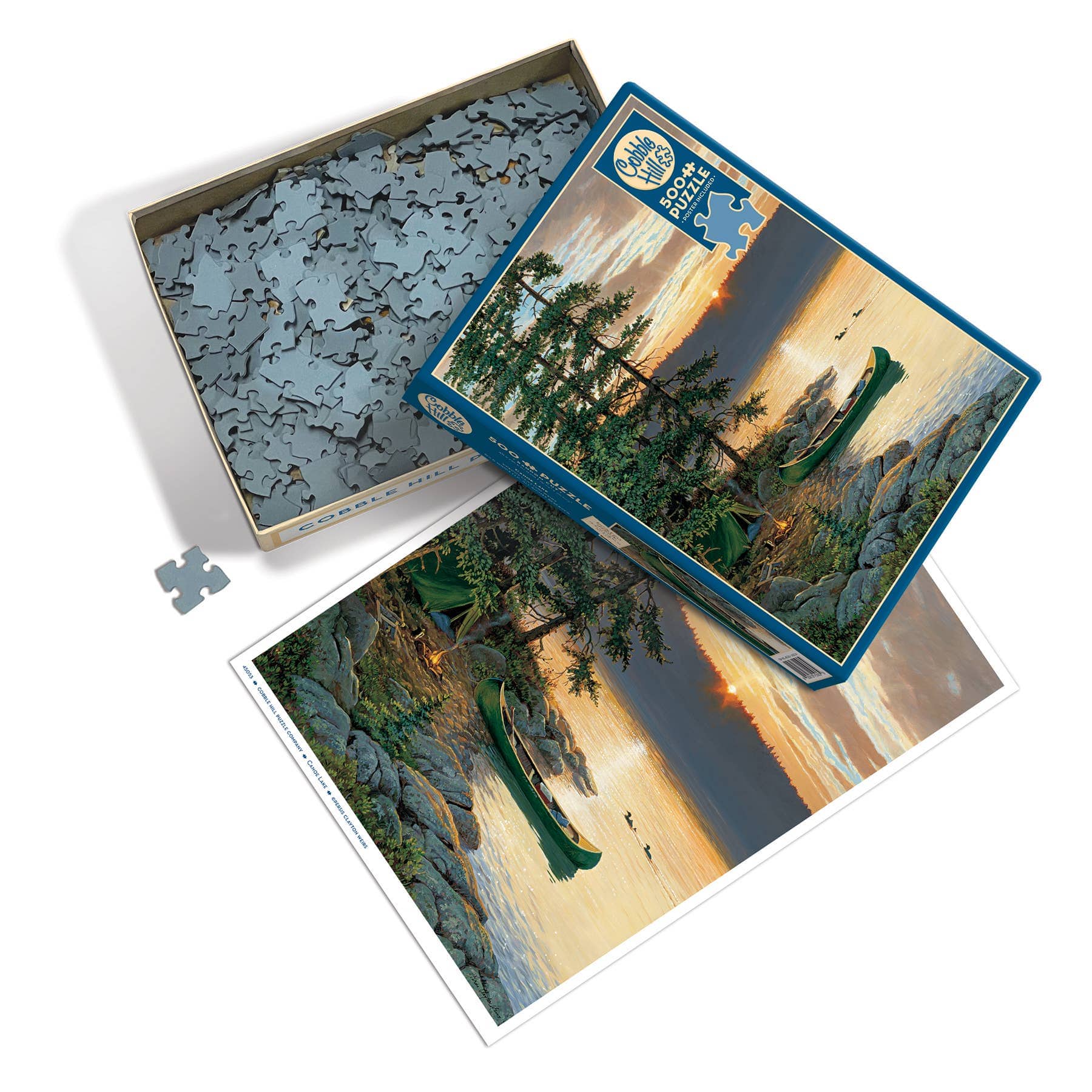 Canoe Lake 500pc puzzle - Image 3