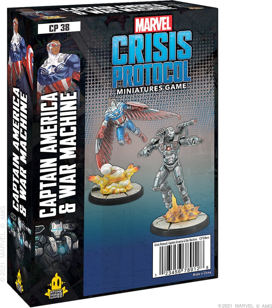 Marvel: Crisis Protocol - Captain America & War Machine - Image 3