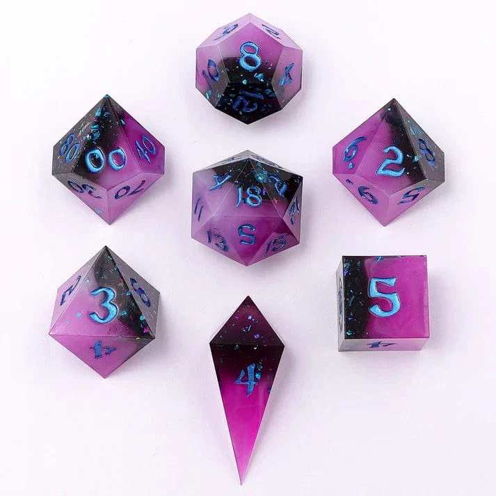 Captured Magic Sharp Edge Resin Dice Set-Interstellar Magic - Image 3