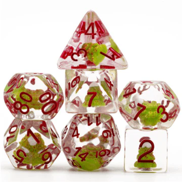 Christmas Tree RPG Dice Set