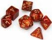 Scarab® Polyhedral Scarlet™/gold 7-Die Set - Image 5