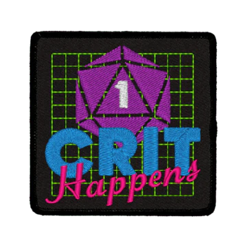 Cirt Happens Iron-On Patch