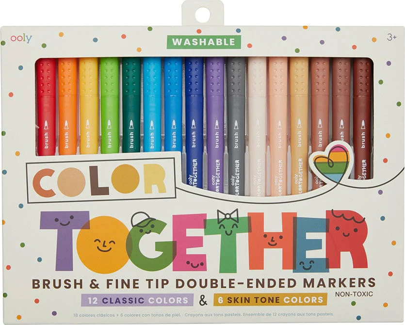 Color Together Brush & Fine Tip Double-Ended Markers - Image 8
