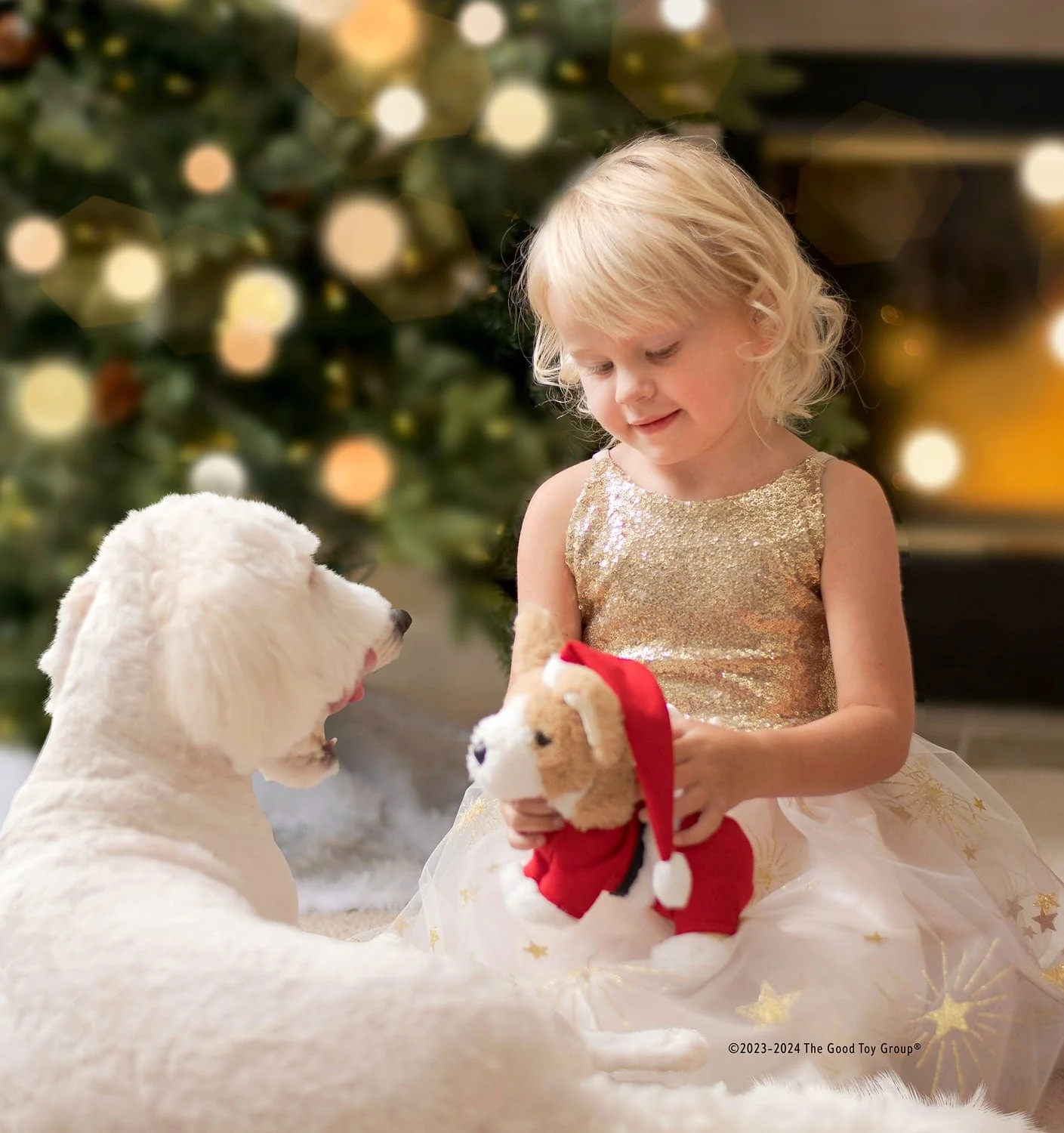 Corgi Mini Soft in Santa Suit - Image 4