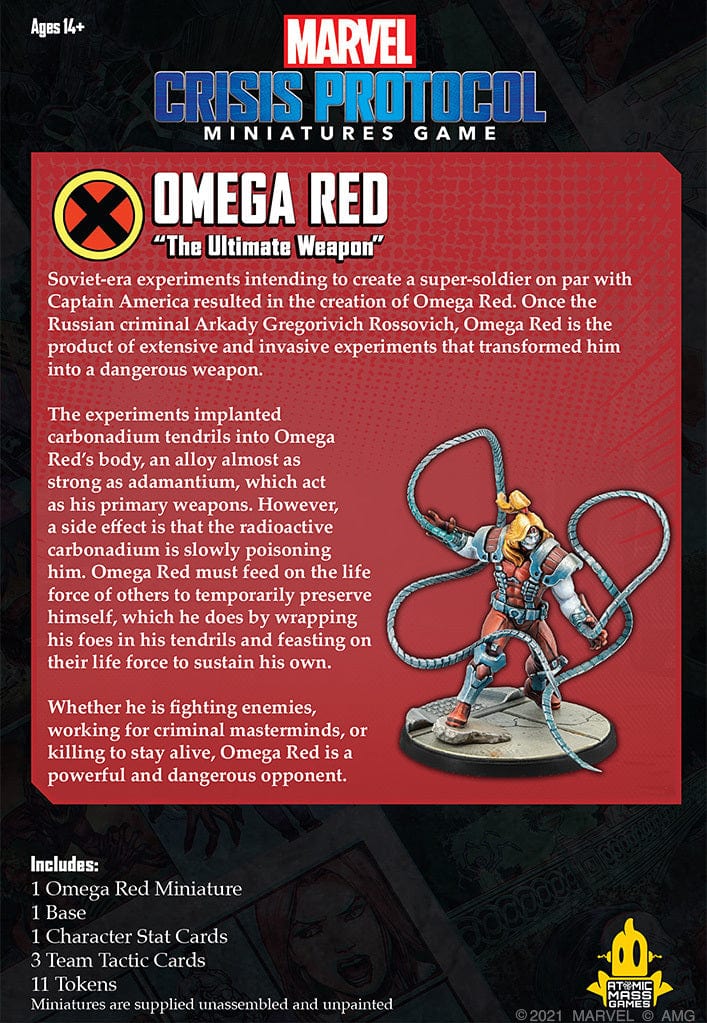 Marvel: Crisis Protocol - Omega Red - Image 6