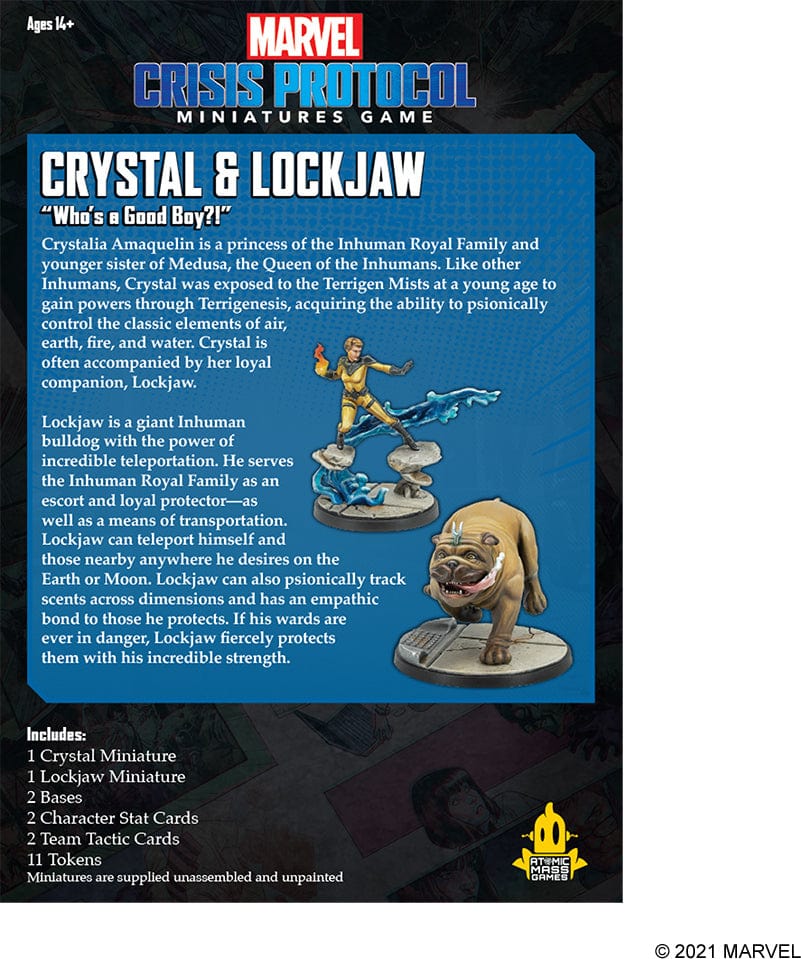 Marvel Crisis Protocol: Crystal and Lockjaw - Image 10