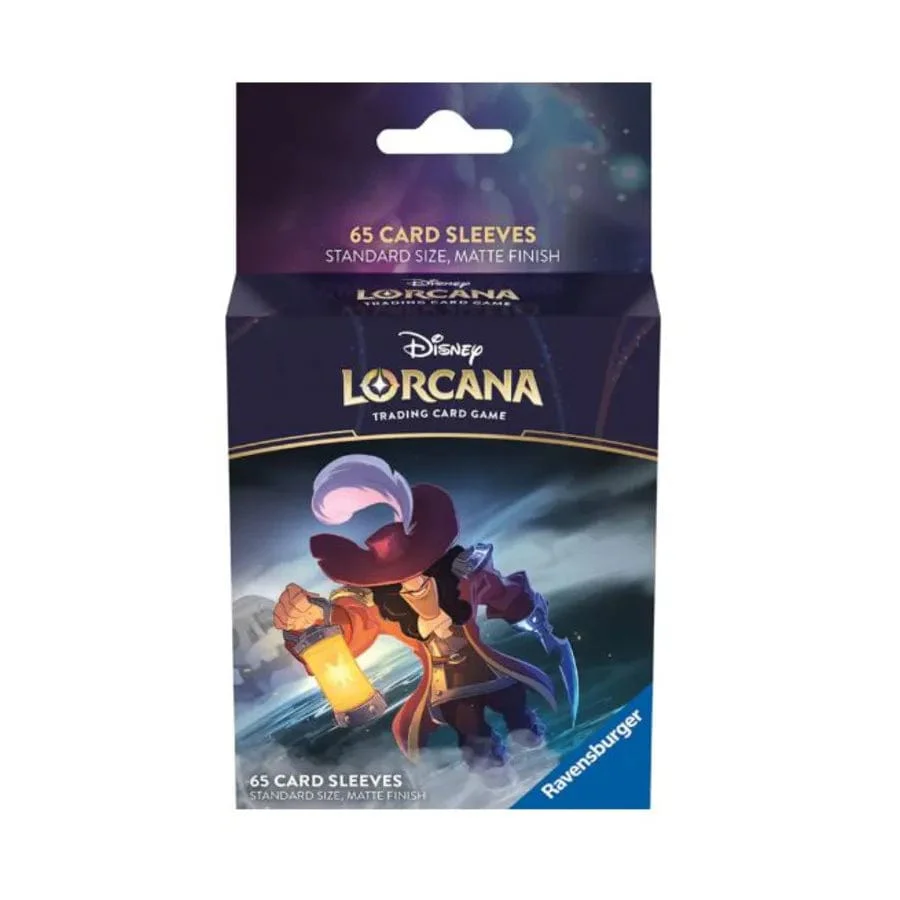 Disney Lorcana The First Chapter Captian Hook Card Sleeves