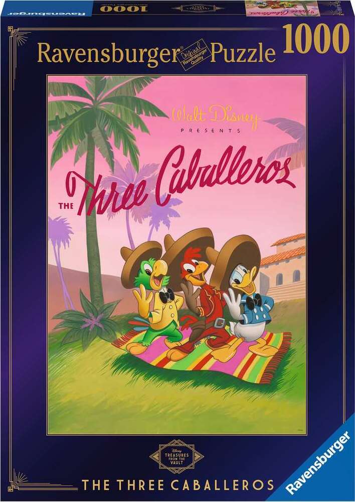 Disney Vault: The Three Caballeros (1000 pc Puzzle) - Image 3