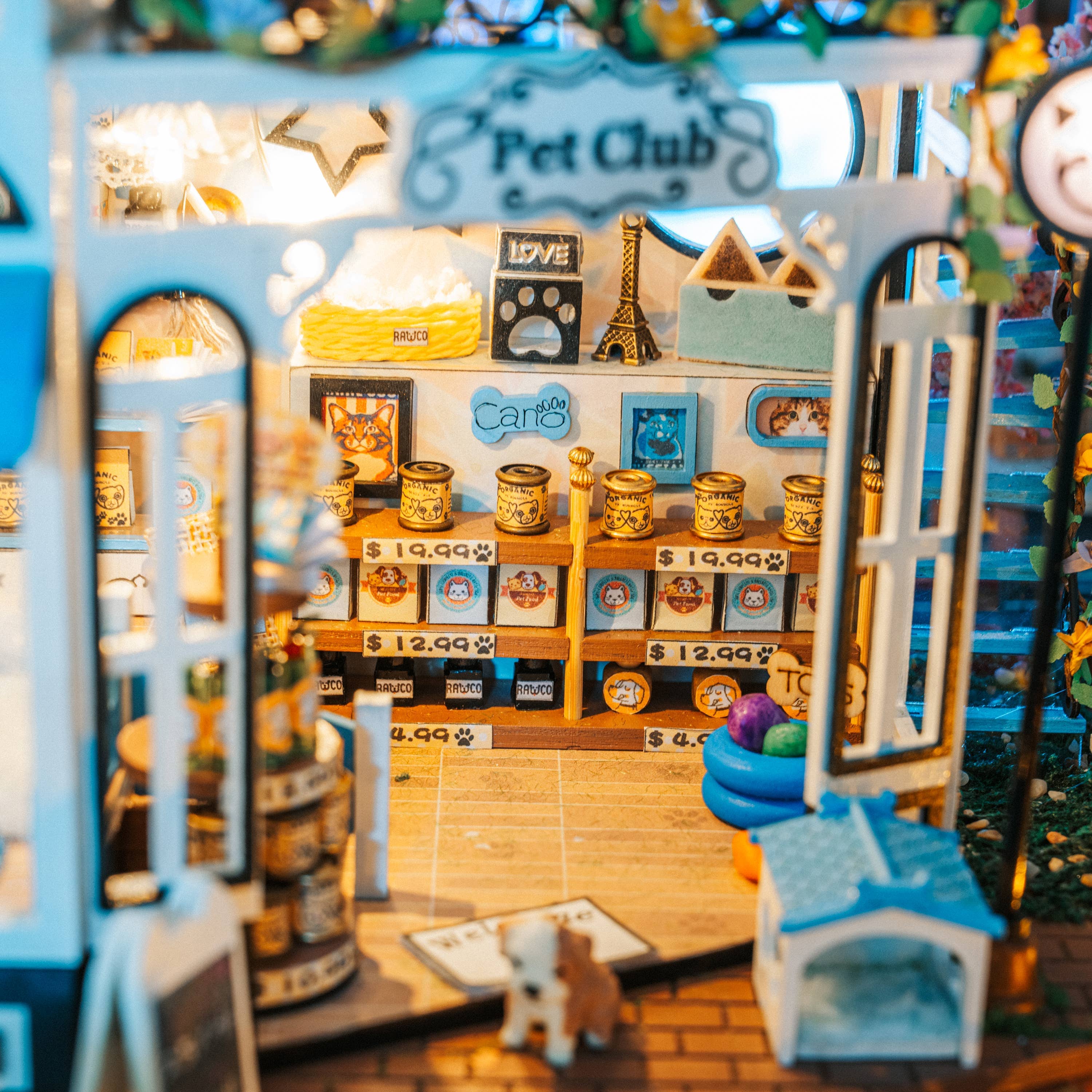DIY Miniature House Kit: Pet Club - Image 4