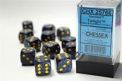 Speckled® 16mm D6 Twilight™ Dice Block™ (12 dice) - Image 2