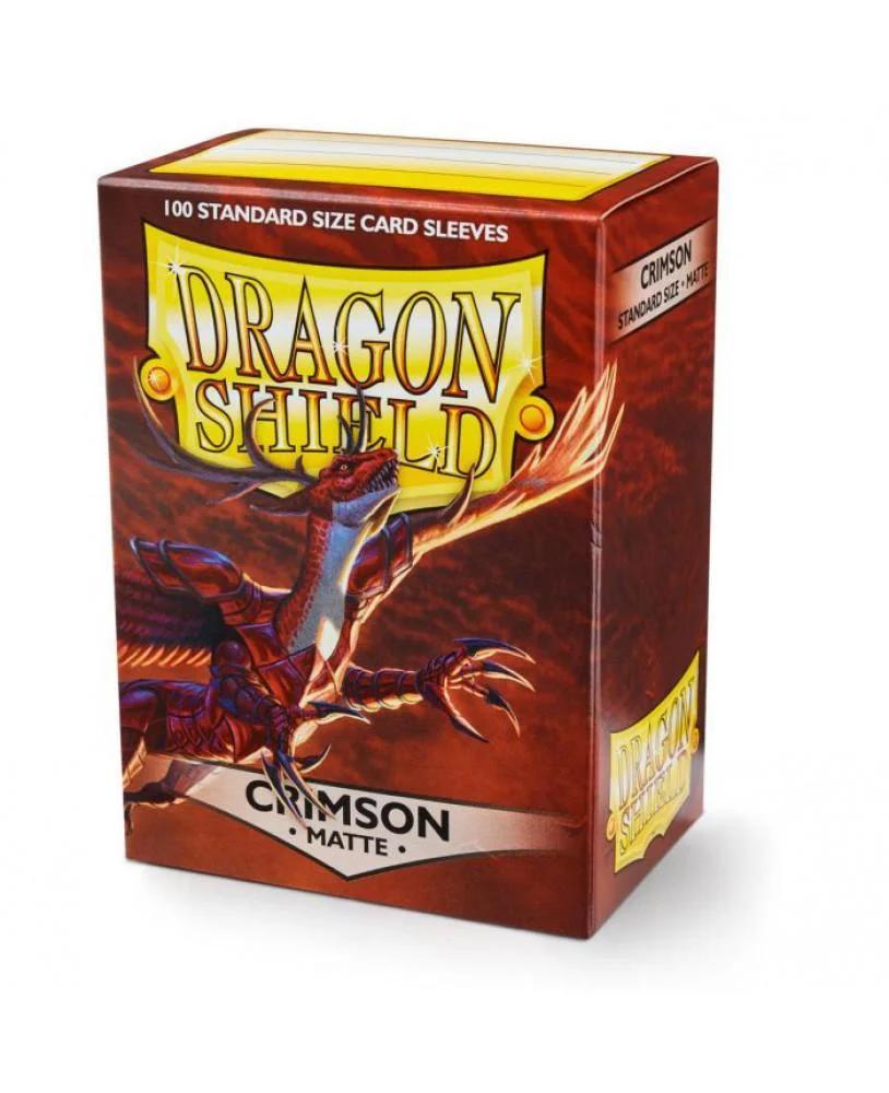 Dragon Shield Matte - Crimson