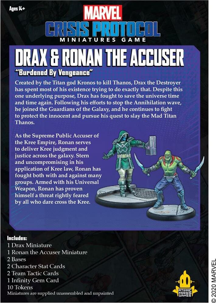 Marvel Crisis Protocol: Drax and Ronan the Accuser - Image 3