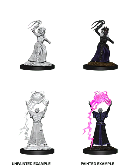 Drow Mage & Drow Priestess