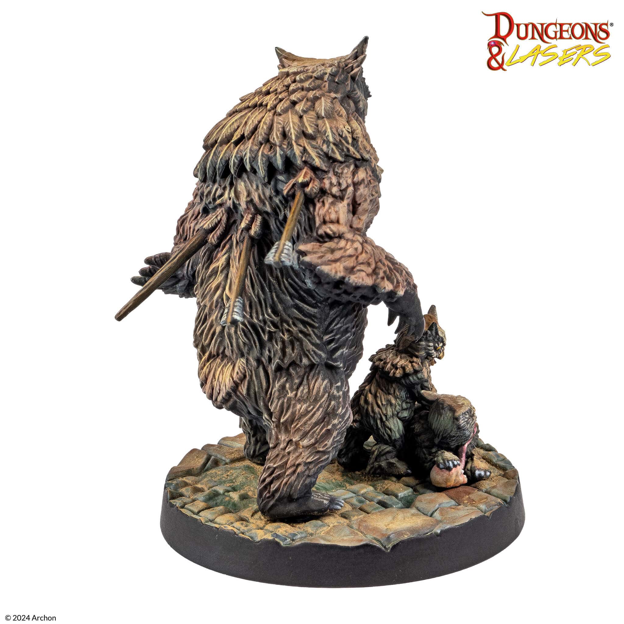 Dungeons and Lasers: Owlbear Family - Image 3