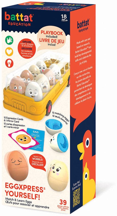 Battat Eggxpress Yourself! Match & Learn Eggs - Image 22