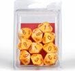 Festive Sunburst Yellow d10 set - Image 4