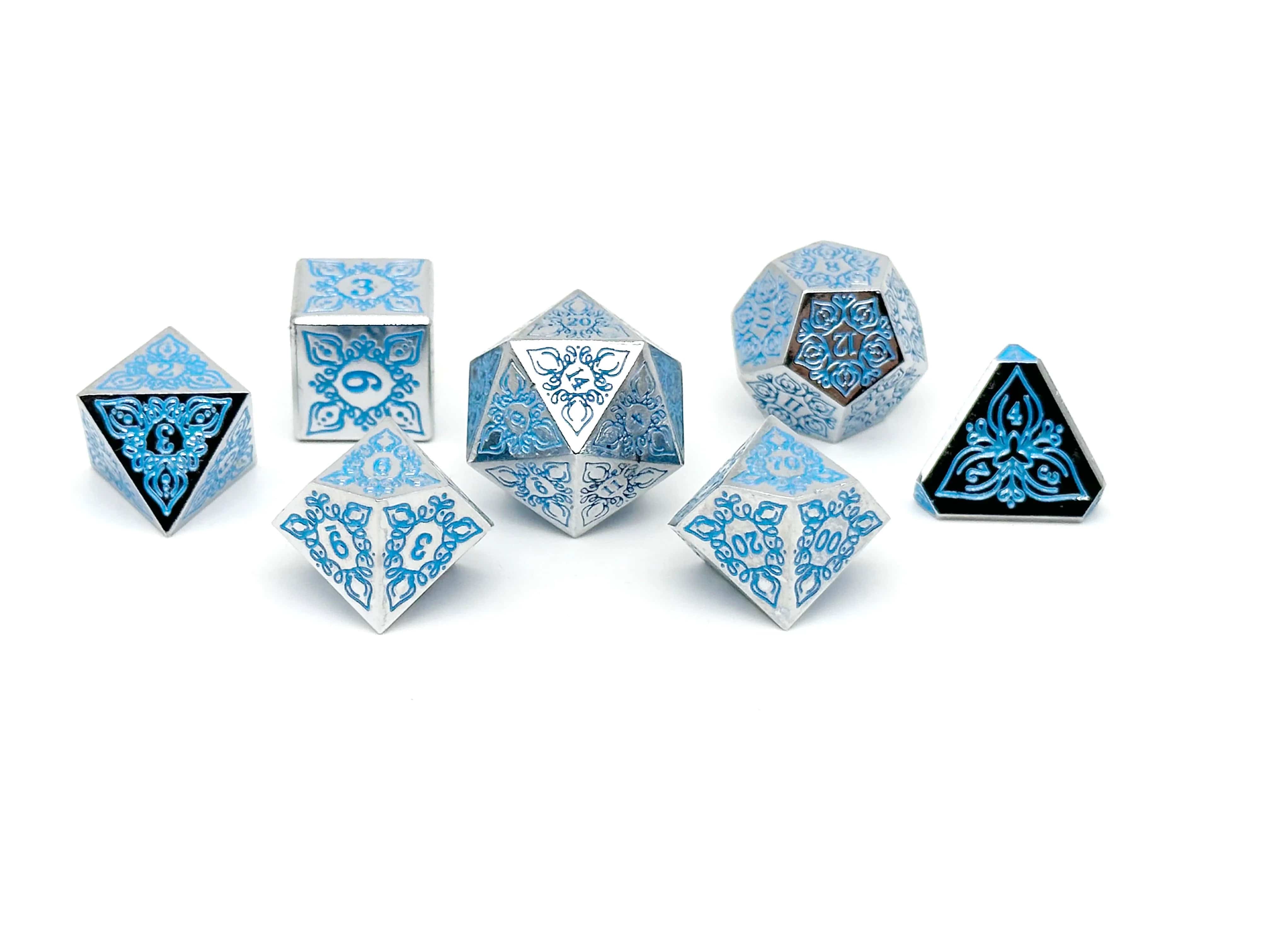 Feyweave Frozen Tears 7 Dice Set