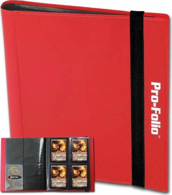 Folio 4-Pocket Album - Red - Image 3