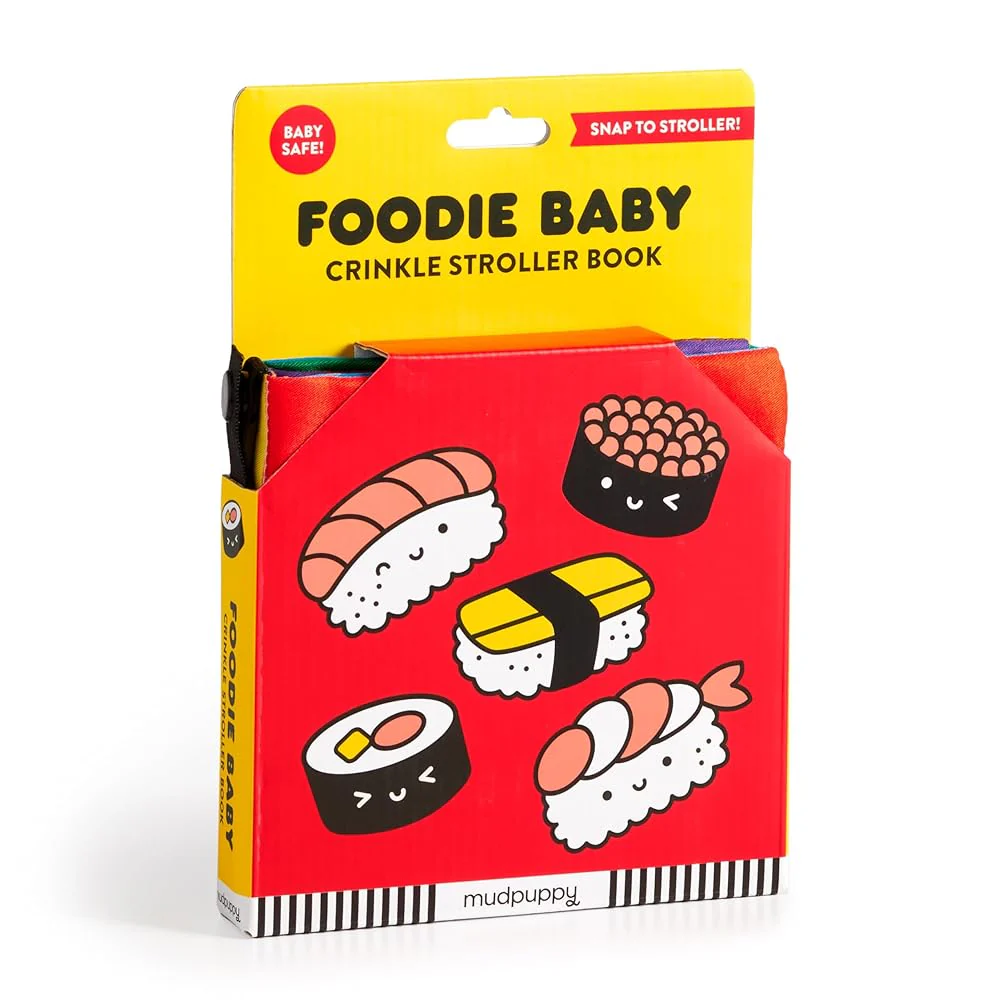 Foodie Baby – Delicious Crinkle Fabric Stroller Book