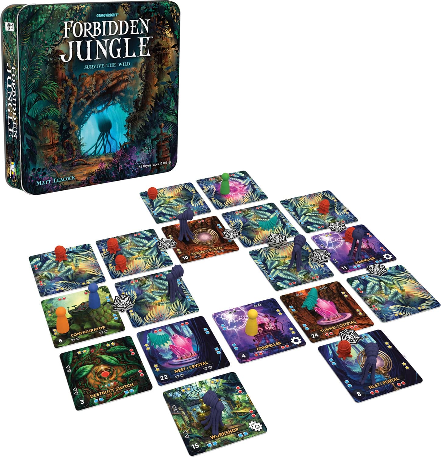 Forbidden Jungle Board Game - Image 4