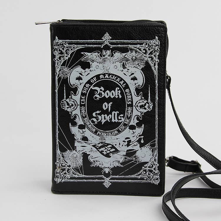 Glow in the Dark Book of Spells Clutch Bag - Image 3