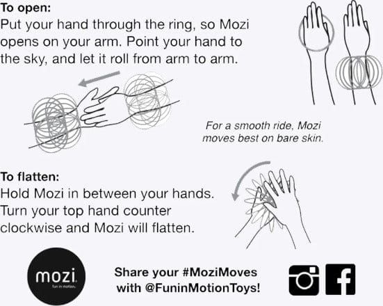 Glozi - Glow in the Dark Mozi - Glowing Pink - Image 4