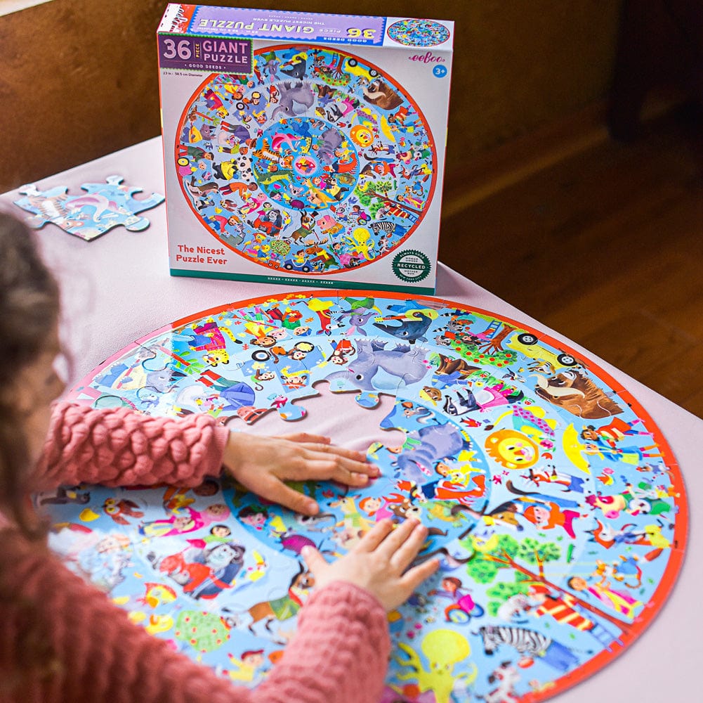Good Deeds Giant Round Puzzle - Image 4
