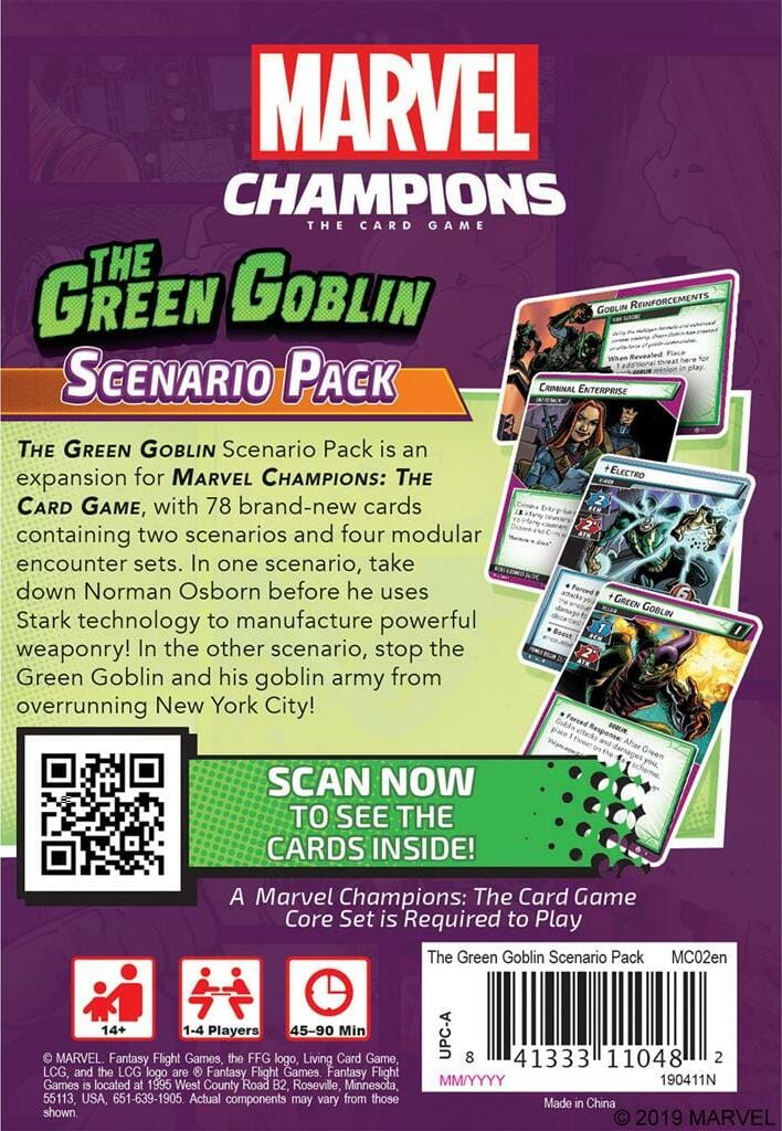 Marvel Champions: the Green Goblin Scenario Pack - Image 3