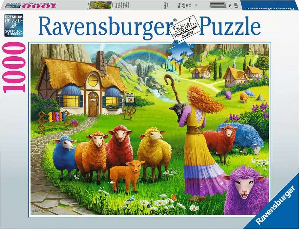 The Happy Sheep Yarn Shop (1000 pc Puzzle) - Image 3