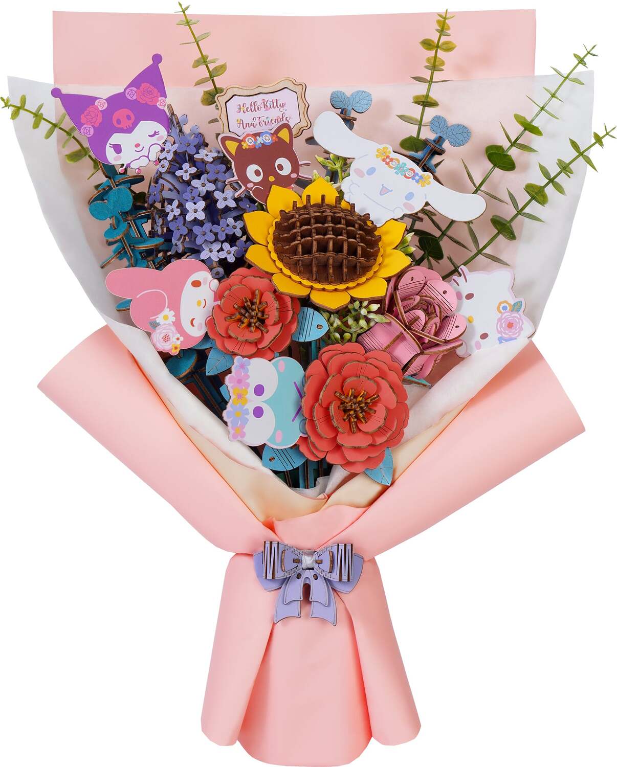 Hello Kitty® and Friends Flower Bouquet - Image 4