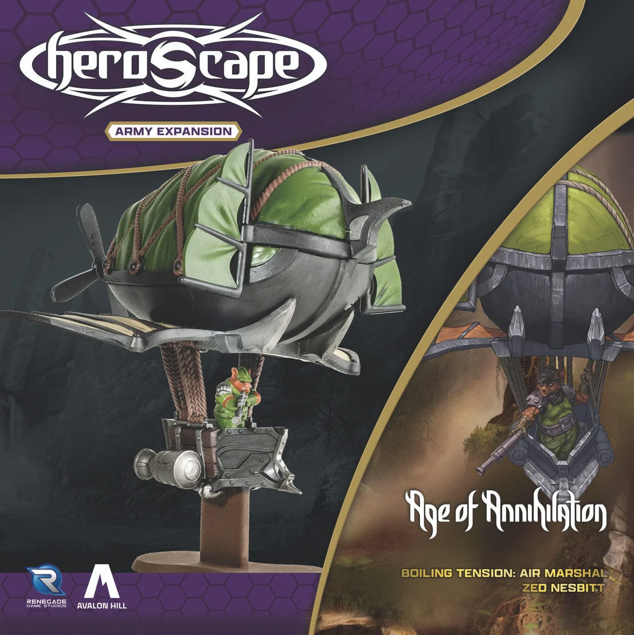 Heroscape: Air Marshal Zed Nesbitt Army Expansion - Image 2
